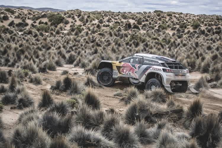 Sébastien Loeb im Peugeot 3008 DKR