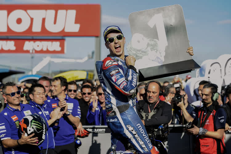 Bei seinem letzten Rennen für Yamaha feierte Jorge Lorenzo einen überlegenen Sieg