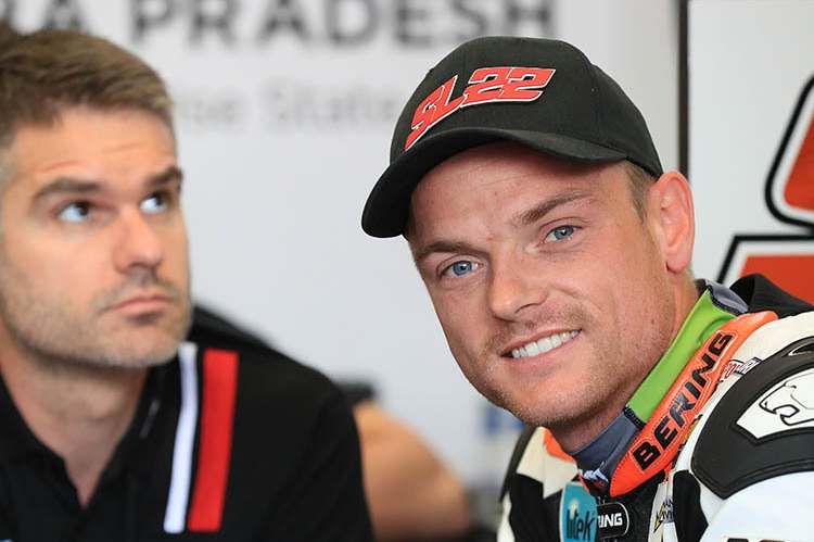 Aprilia-Pilot Sam Lowes