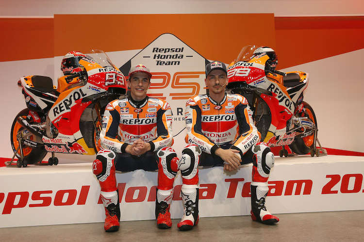 Dream-Team: Jorge Lorenzo und sein Teamkollege Marc Márquez