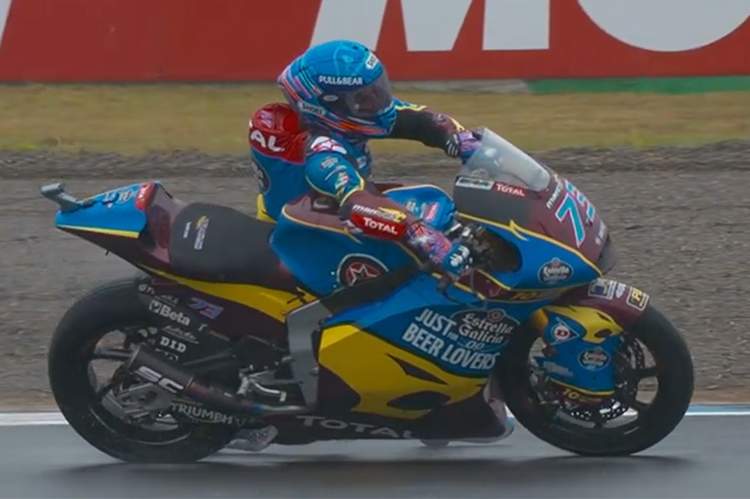 Marc Márquez auf der RC213V in Sepang