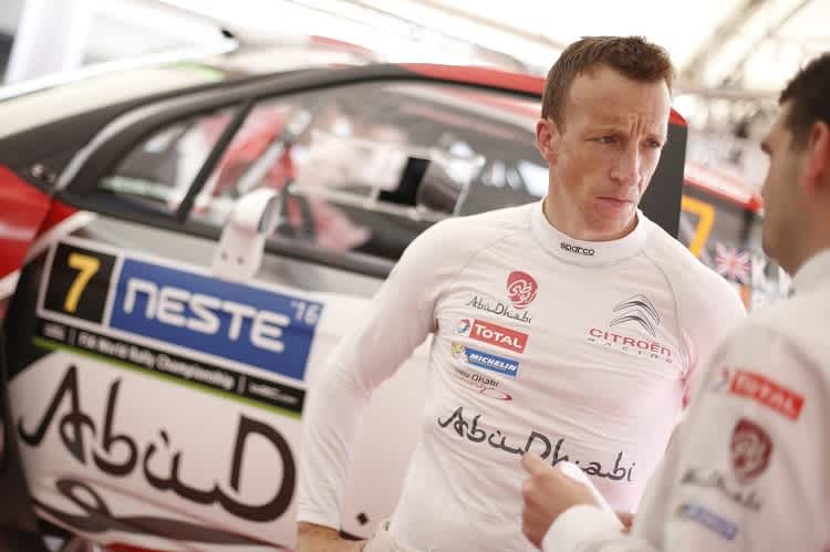 Starke Vorstellung von Kris Meeke in Finnland