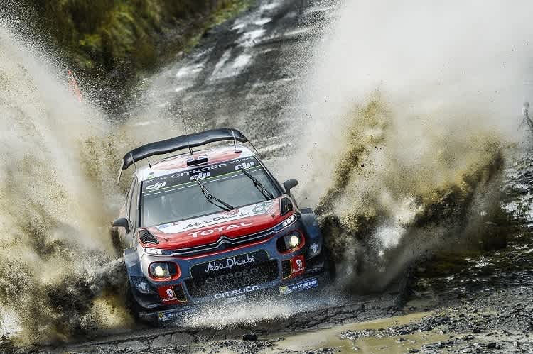 Der Nordire Kris Meeke in Wales