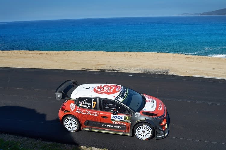Kris Meeke führte 2017 streckenweise auf Korsika