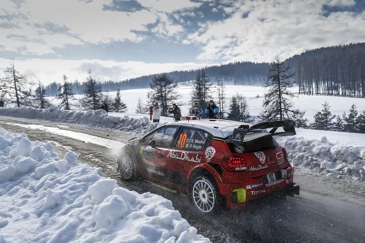 Kris Meeke schaffte noch den vierten Platz