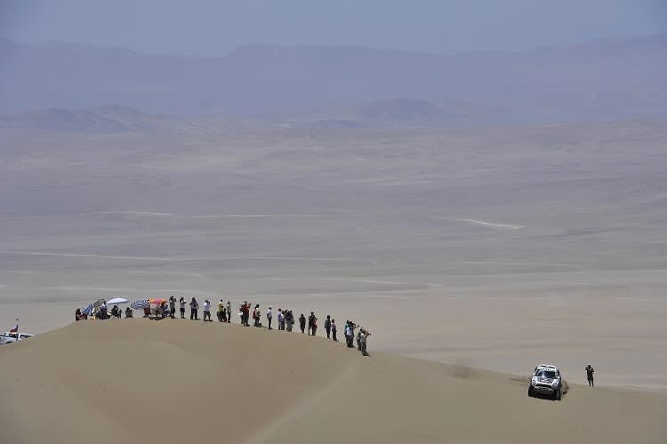 Nasser Al-Attiyah in der Atacama-Wüste