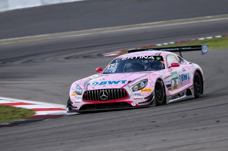 Der Mercedes-AMG GT3 von Lucas Auer/Sebastian Asch (Mücke Motorsport)