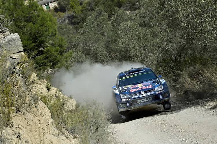Auch in Spanien wieder in Führung: Dreifach-Champion Sébastien Ogier