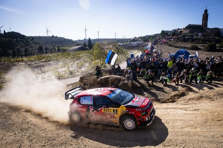 Séasbtien Ogier wurde in Spanien früh eingebremst