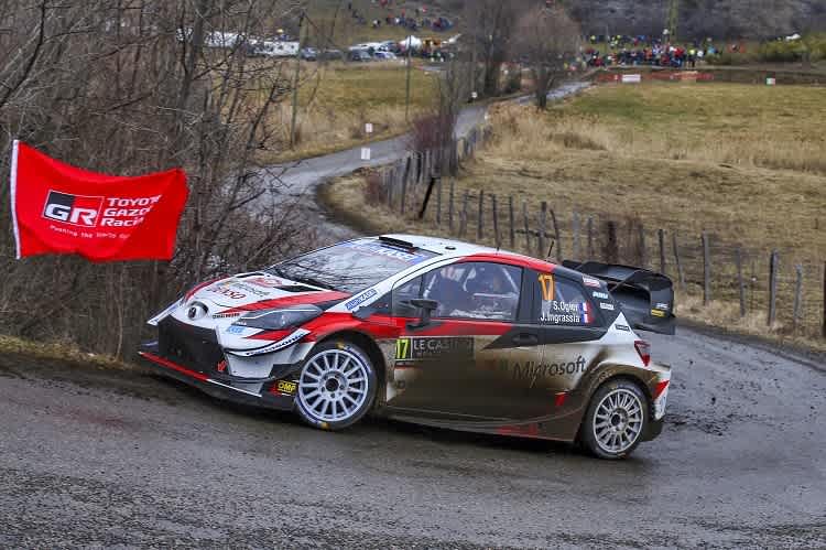 Sébastien Ogier führt erneut bei der Rallye Monte Carlo