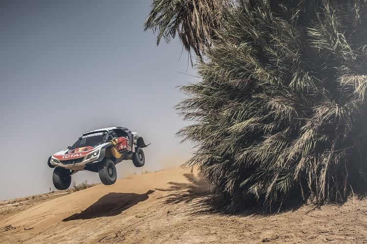 Stéphane Peterhansel im Peugeot 3008 DKR Maxi