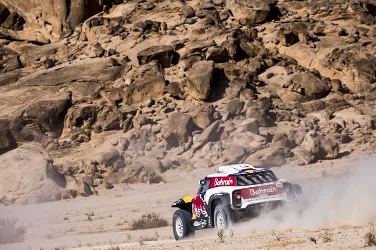 Carlos Sainz fuhr an die Spitze