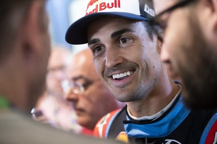 Dani Sordo, erst tauchen, dann Berge