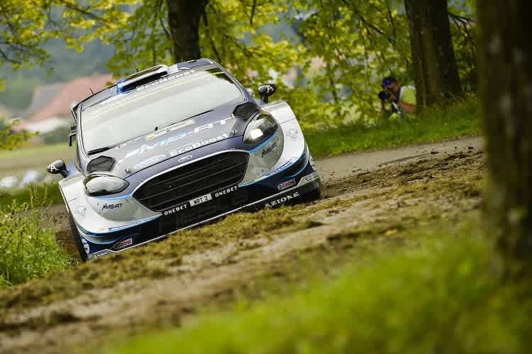 Ott Tänak baute seine Führung in Deutschland aus