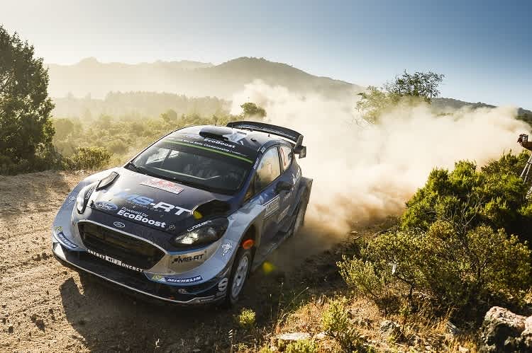 Ott Tänak auf Kurs zum ersten Sieg