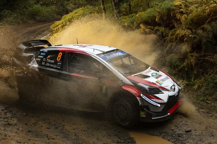 Ott Tänak glänzt auch in Wales