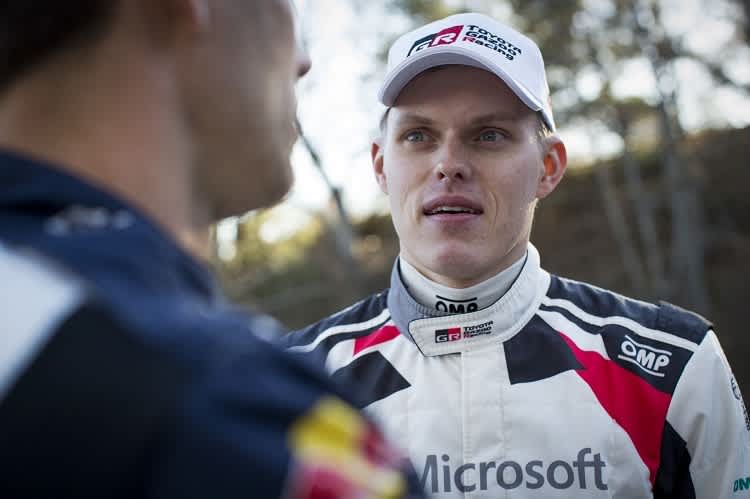 Der Toyota-Neuzugang Ott Tänak