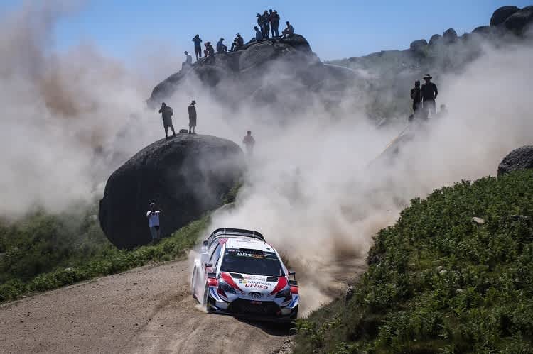 Ott Tänak auf dem Weg zum dritten Saisonsieg