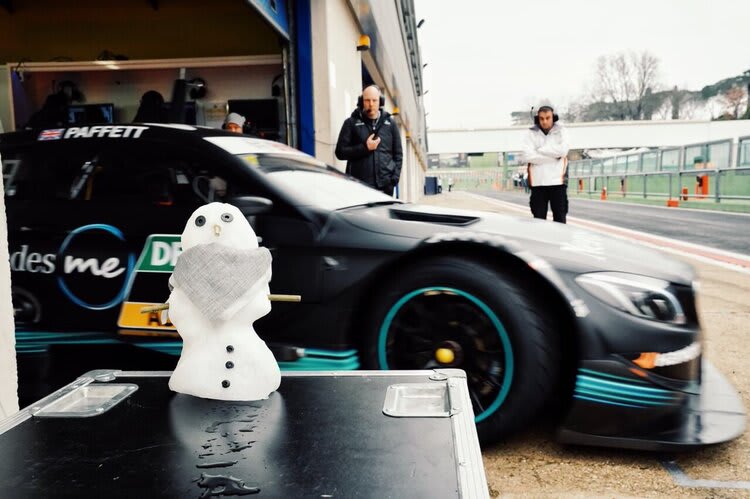 Karl Snowman zu Gast in Vallelunga