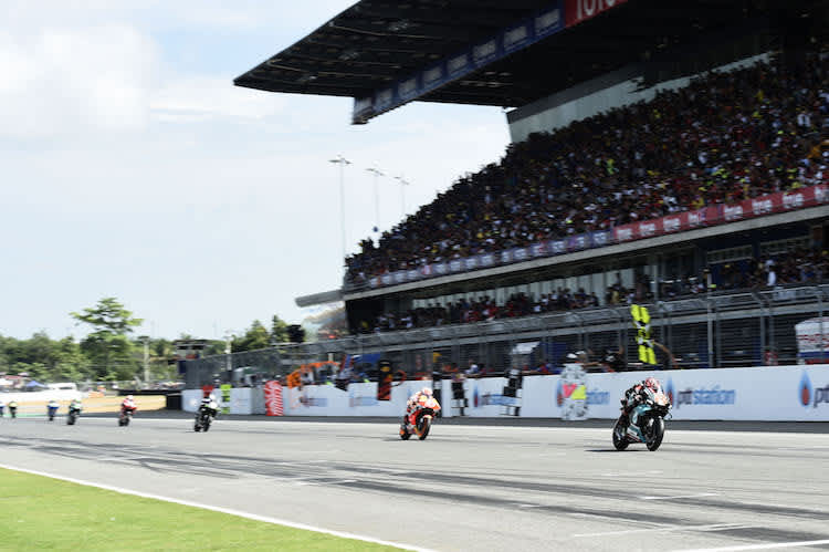 Bereits beim zweiten MotoGP-Wochenende in Thailand gibt es die erste Terminüberschneidung mit der Formel 1