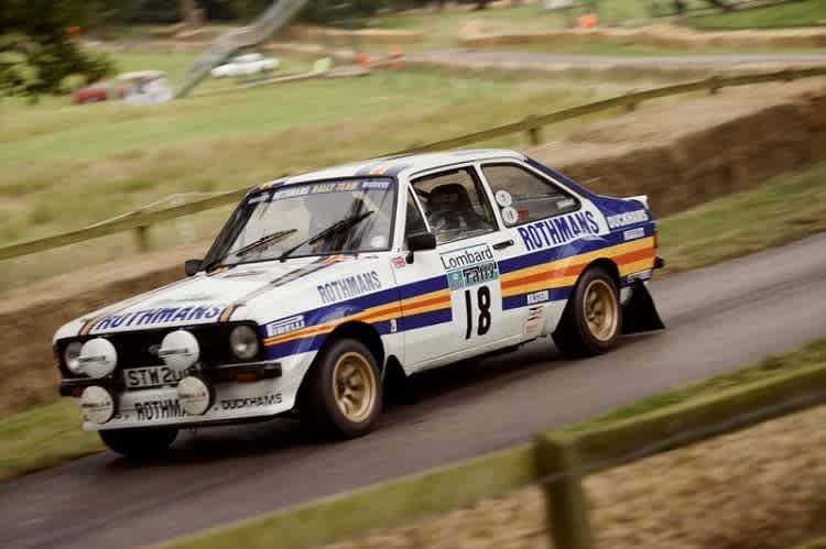 Ari Vatanen im Meisterjahr 1981 im Ford Escort RS 1800
