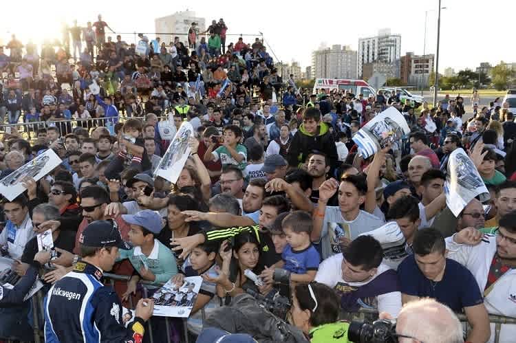 Begeisterter Start zur Rallye Argentinien in Cordoba