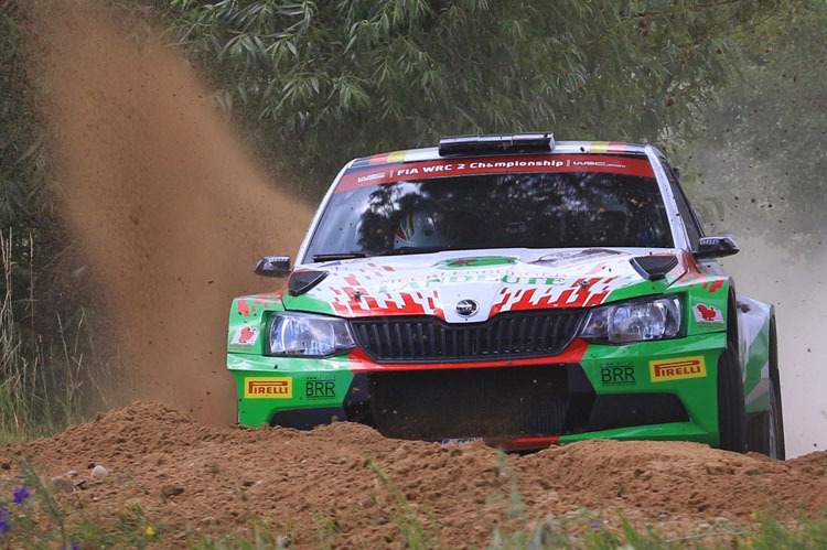 Armin Kremer (Skoda) hofft auf regennasse Strecken am Sonntag