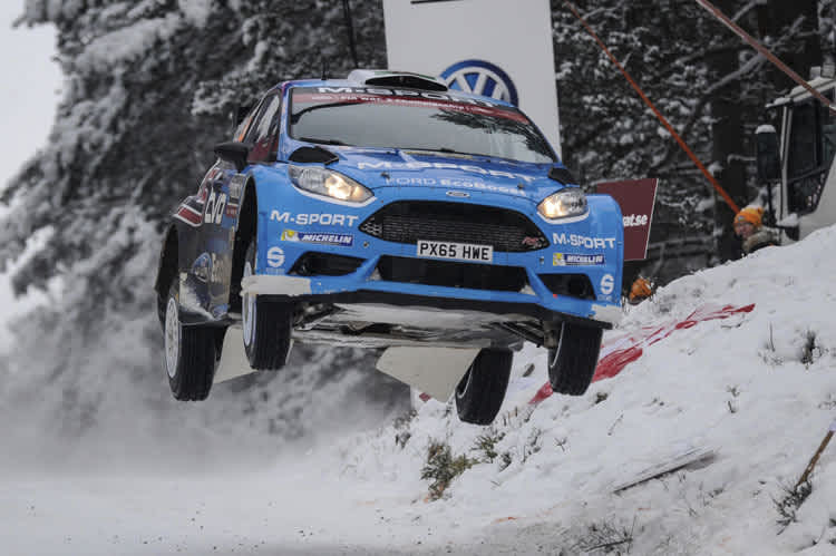 Unangefochten an der Tabellenspitze der WRC2 – Ford-Pilot Elfyn Evans