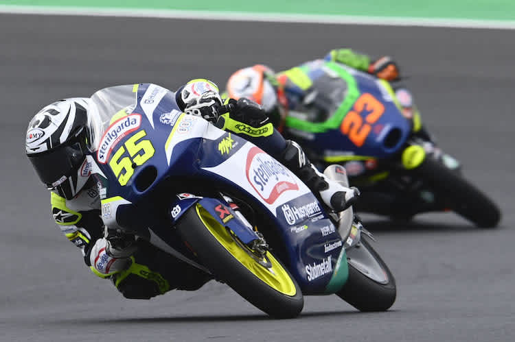 Romano Fenati schmiss in Misano seine WM-Hoffnungen ins Kiesbett