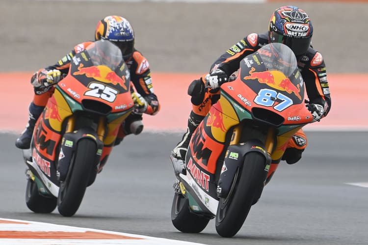 Remy Gardner und Raul Fernandez beendeten den Freitag direkt hintereinander