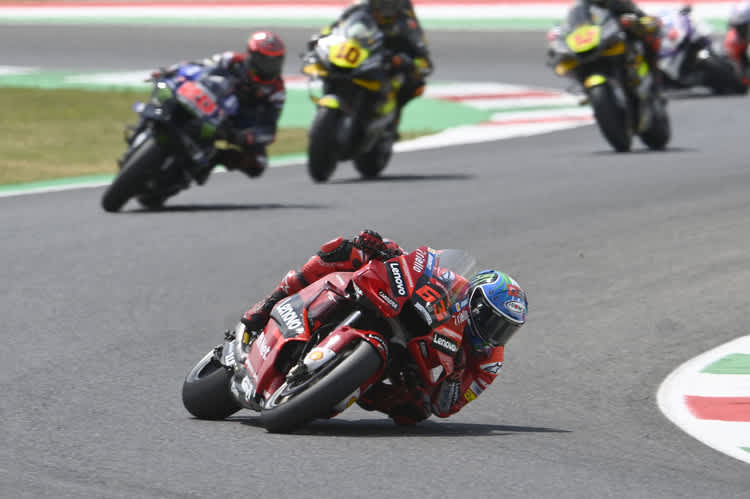 Pecco Bagnaia war in Mugello nicht aufzuhalten