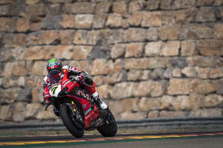 Chaz Davies in Aragon