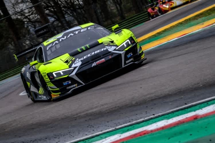 Der Audi R8 LMS GT3 evo II von Valentino Rossi in Imola