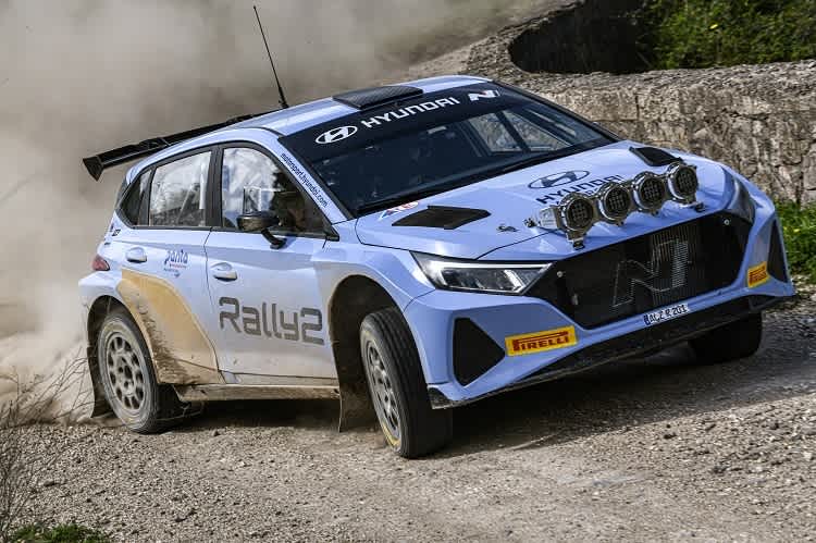 Der brandneue Hyundai i20 N Rally2