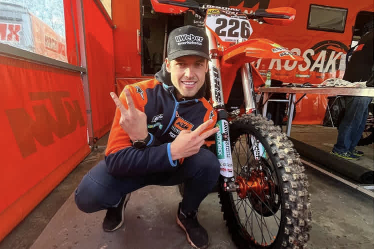 Auch Matterley Basin konnte Tom Koch die gute Laune nicht verderben