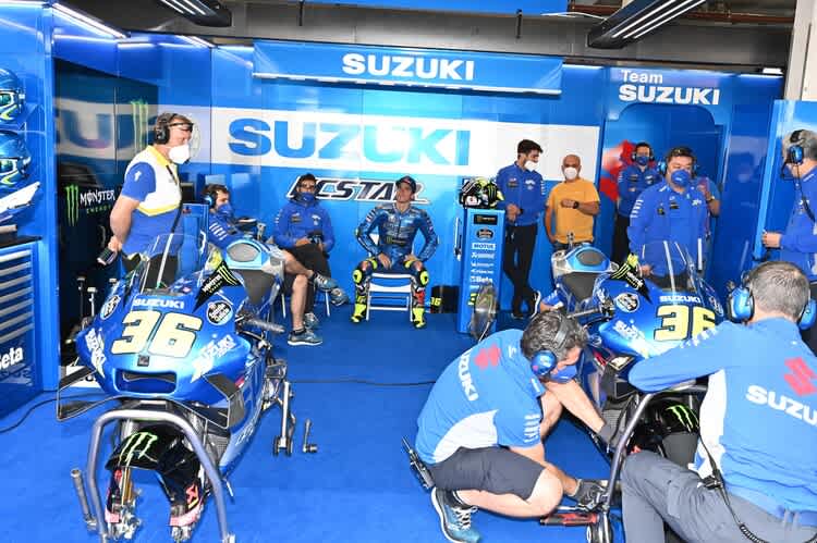 Joan Mir sieht sich und seine Crew noch mit einer Menge Arbeit konfrontiert