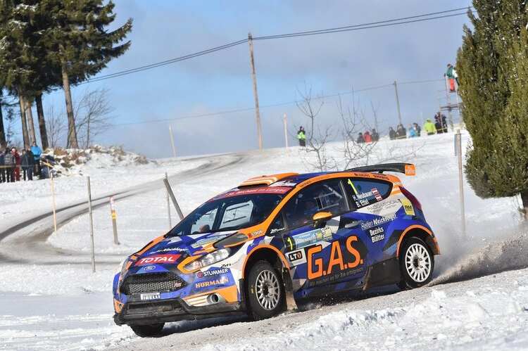 Hermann Neubauer gewann in diesem Jahr die Jännerrallye