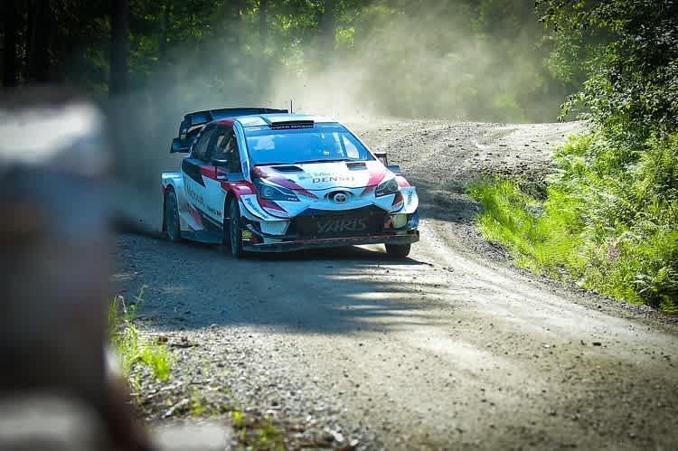 Sébastien Ogier beim Test in Finnland