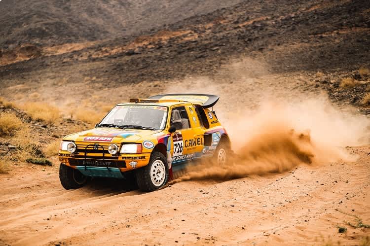 Peugeot 205 Turbo 16 Grand Raid aus dem Jahr 1987