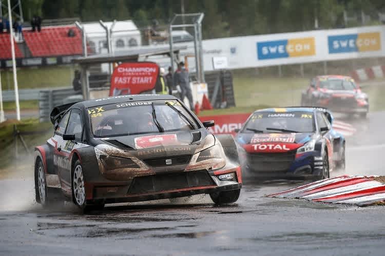 Timo Scheider wurde in Schweden Dritter