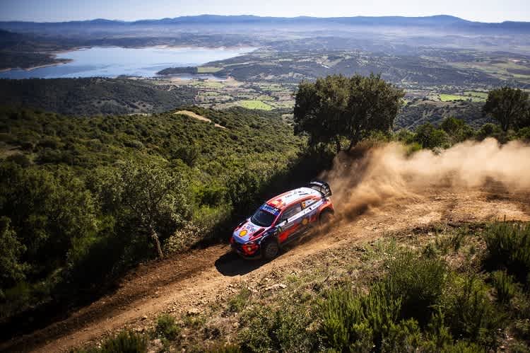 Dani Sordo blieb auch am zweiten Tag vorne