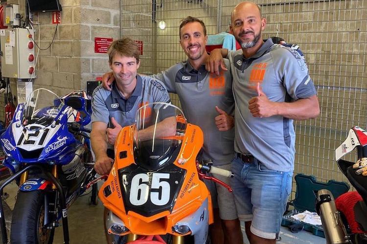 Stefan Ströhlein, Geoffroy Dehaye und Benjamin Colliaux