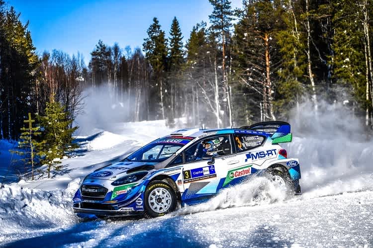 Teemu Suninen bei seinem Heimspiel