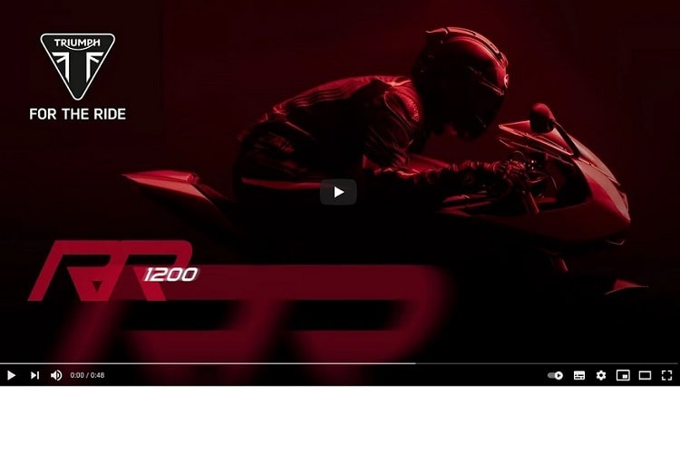 Kündigt Triumph hiermit an, wieder ein Superbike mit Vollverkleidung zu bauen?