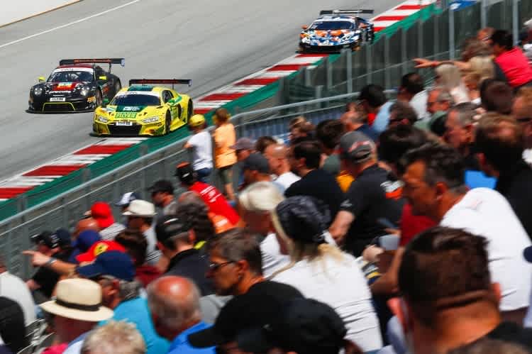 Beim ADAC GT Masters in Zandvoort dürfen auch einige Fans dabei sein