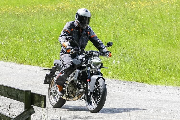 Prototyp der Husqvarna Vitpilen, Jahrgang 2022 oder 2023: Rahmen und Motor neu