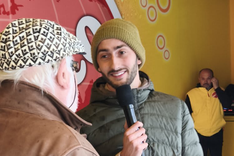 Ferdinand Habsburg beim Interview mit Sprecher Alexander Trimmel