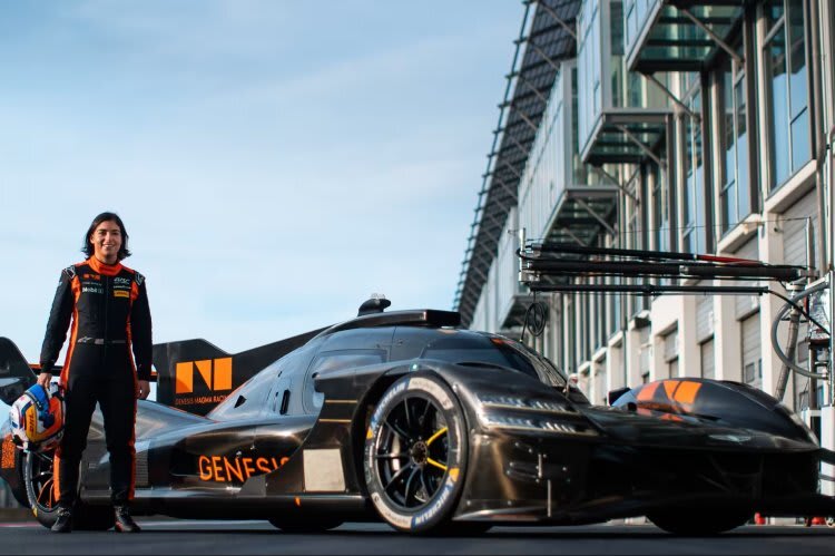 Jamie Chadwick und der Genesis GMR-001