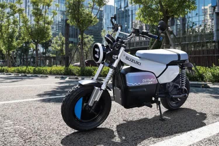 Suzuki e-VanVan: Konzeptstudie eines elektrisch angetriebenen Brötchenhol-Motorrädchens