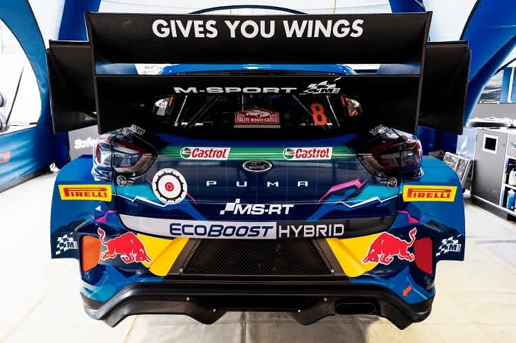 Der Ford Puma Rally1 Hybrid von Ott Tänak